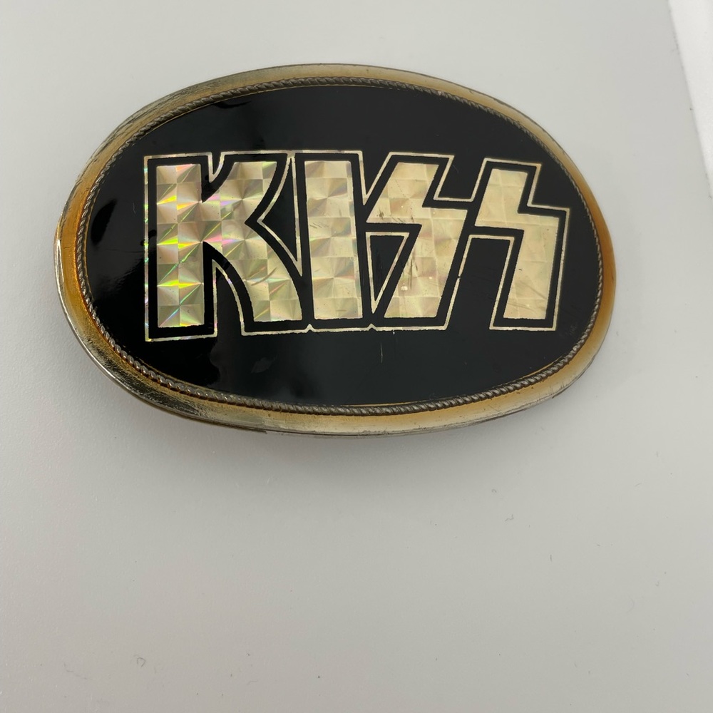 Kiss Belt Buckle